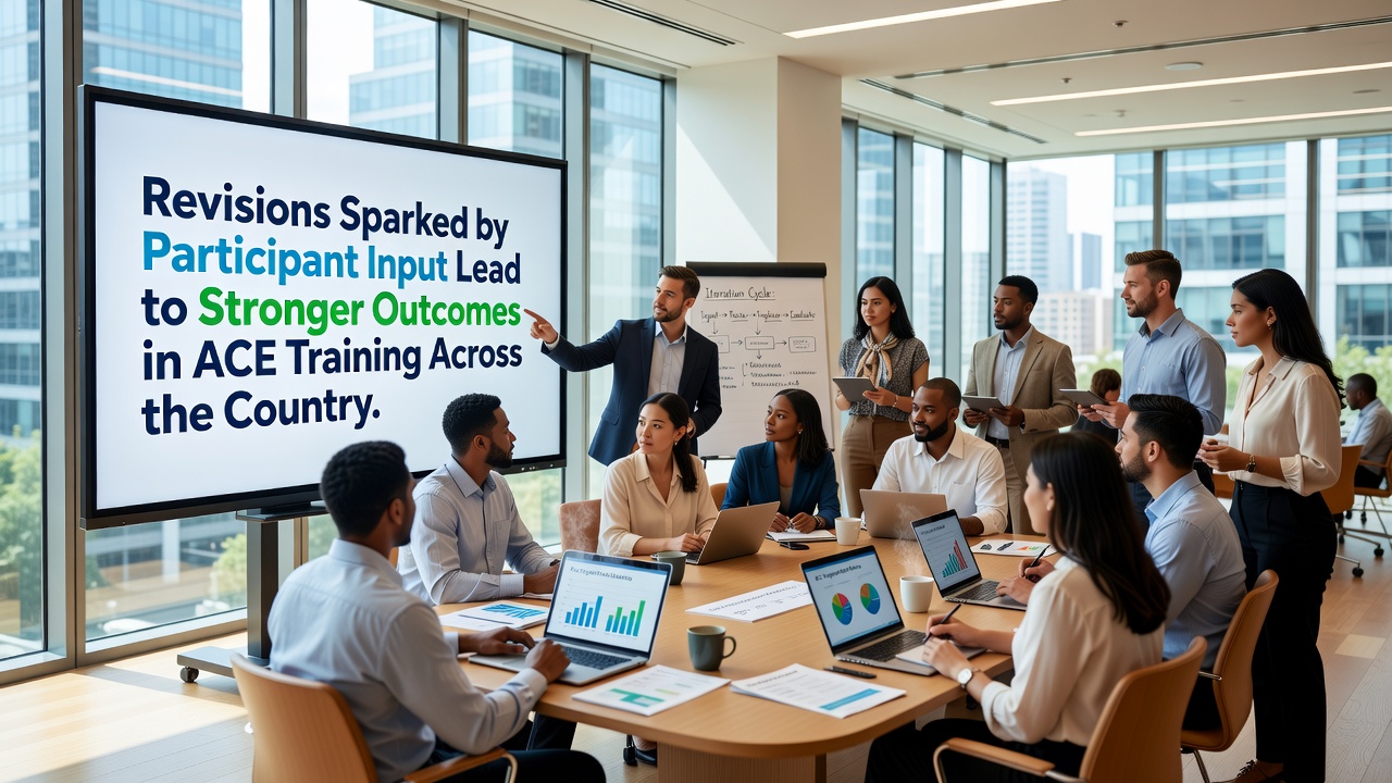 Revisions Sparked by Participant Input Lead to Stronger Outcomes in ACE Training Across the Country